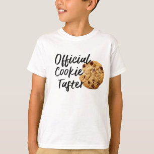 Kids Cookie Taster Shirt - Funny Baking Graphic