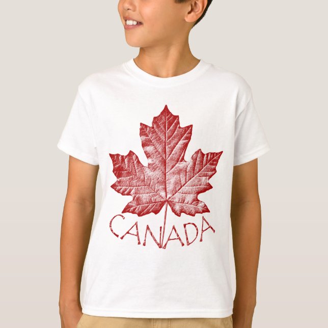 Kid's Cooles Kanada Shirt Kanada Souvenirs & Gesch (Vorderseite)