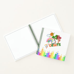 Kid's Create Art Book Notizbuch