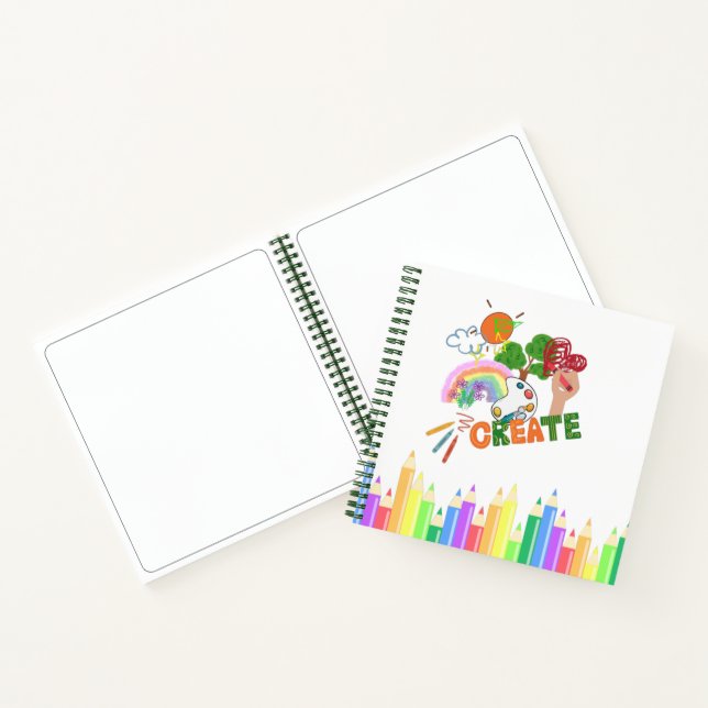 Kid's Create Art Book Notizbuch (Innenseite)