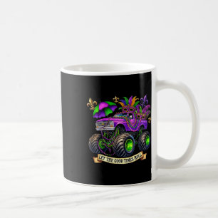 Kids Crush Mardi Gras Kleinkind-LKW Lustiger Monst Kaffeetasse