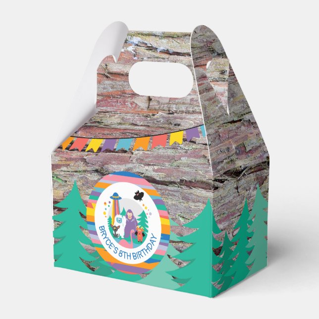 Kids Cryptid Favor Box Geschenkschachtel (Vorderseite)