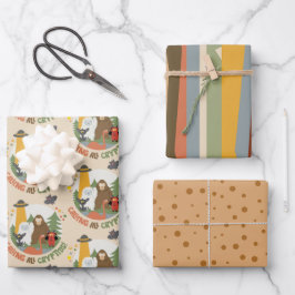 Kids Cryptid Geschenkpapier Set