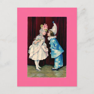 Kids Curtsy CHANGE FARBE ~ Postcard / Einladungen