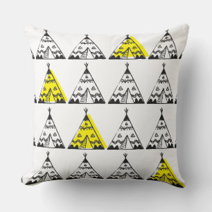 Kids Cushions - Gelber Tee Kissen