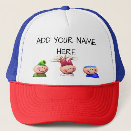 KIDS CUSTOM BASEBALL CAP TRUCKERKAPPE