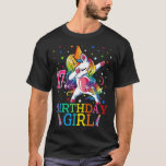 Kids Dabbing Unicorn 17 Year Old 17th Birthday Par T-Shirt<br><div class="desc">Father's Day,  Mother's Day,  Christmas,  Kids Dabbing Unicorn 17 Year Old 17th Birthday Party Girl Shirt Gif T-Shirt</div>