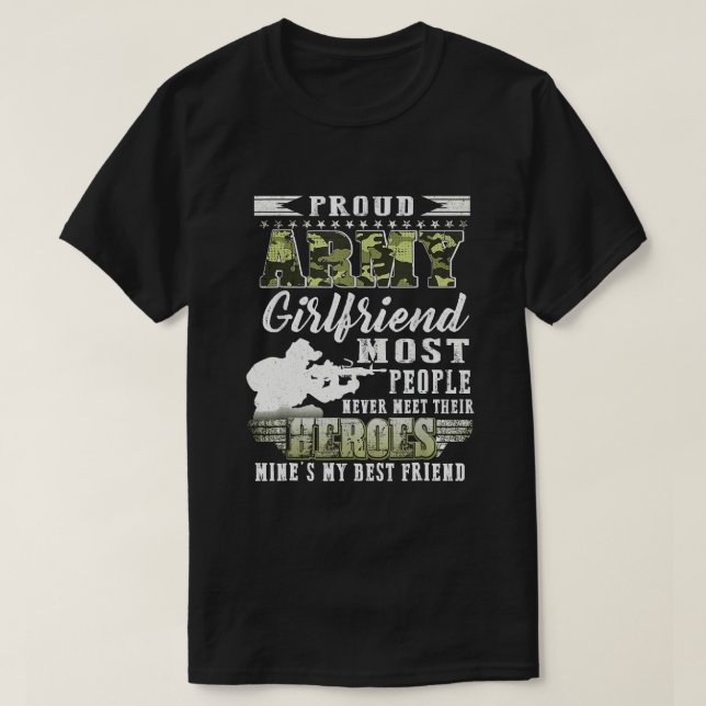 Kids Daddy ist mein militärisches Hemd T-Shirt (Design vorne)