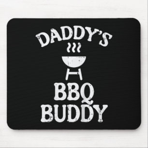Kids Daddys Grillen Buddy Niedlich Barbecue Family Mousepad