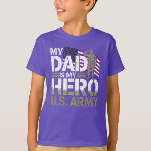 Kids der US-Armee - Mein Vater ist mein Held T-Shirt