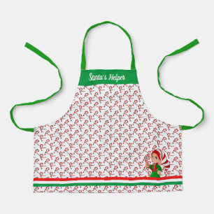 Kids, die Weihnachtsstexte kreieren oder backen Schürze