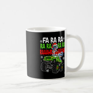 Kids Dino Fa Ra Ra Rawr Dinosaur Monster Truck Chr Kaffeetasse