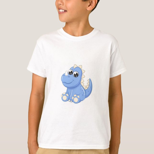 Kids Dinosaur Shirt (Vorderseite)