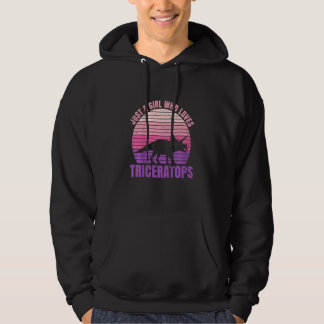 Kids Dinosaur Triceratops Quote For A Triceratops  Hoodie
