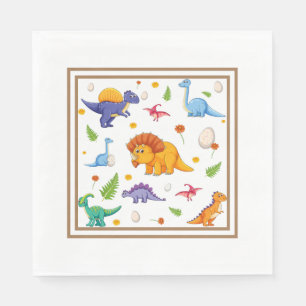 Kids Dinosaurier Serviette