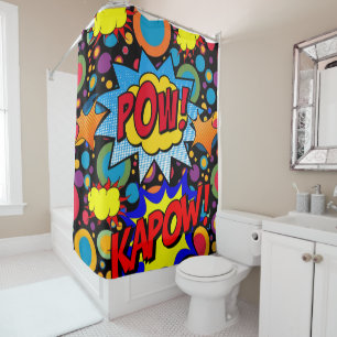Kids Douche rideau Pow Kapow