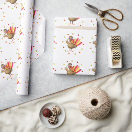 Kids Erntedank Baby Türkei Geschenkpapier