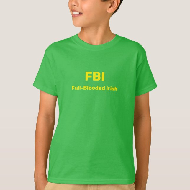 Kids FBI T - Shirt (Vorderseite)