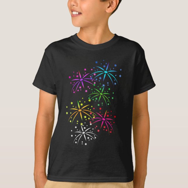 Kids Fireworks T - Shirt (Vorderseite)