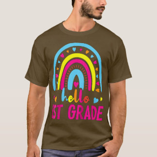 Kids First Day Of School Girls Back To School Hell T-Shirt