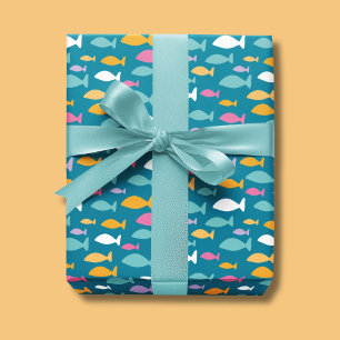 Kids-Fische Geschenkpapier