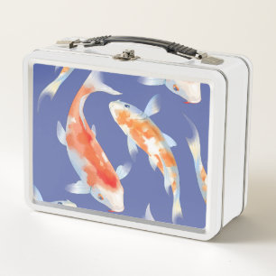 Kids Fish Tackle Box Metall Brotdose