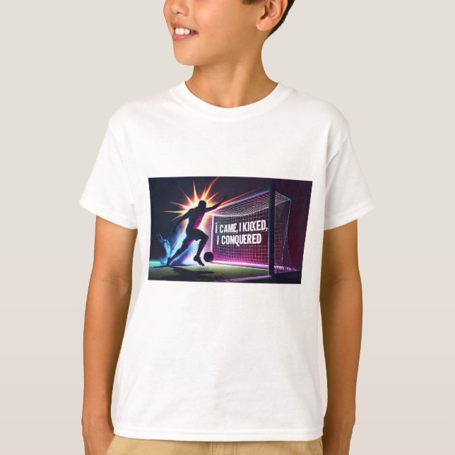 Kids Football T - Shirt (Vorderseite)