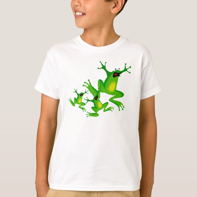 Kids Frogs T - Shirt (Vorderseite)