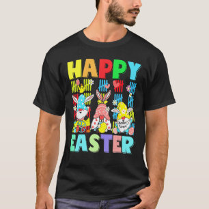 Kids Frohe Ostern Gnom Mit Hasenohren Ei Jungen G T-Shirt