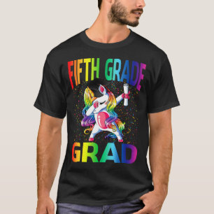 Kids Funny Abschluss Fifth Grad Grad Grad Grad Uni T-Shirt