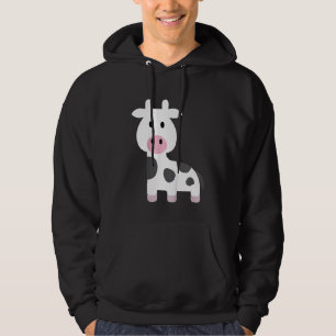 Kids Funny Cow Moo Niedlich Farm Animal Cows Klein Hoodie