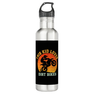 Kids Funny Dirt Bike Edelstahlflasche