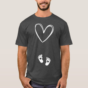 Kids Funny Idea Pregnancy Announcement for Baby Sh T-Shirt