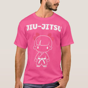 Kids Funny Jiu Jitsu Sport Minimalistisch Niedlich T-Shirt