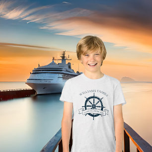 Kids für benutzerdefinierte Kreuzfahrtschiffe Tri-Blend Shirt