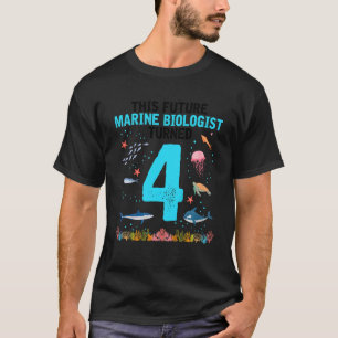 Kids Future Marine Biologist Designs für Ocean Bir T-Shirt