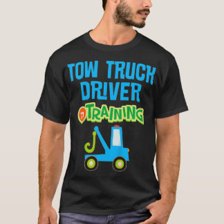 Kids Future Tow Truck Driver in Training T-Shirt