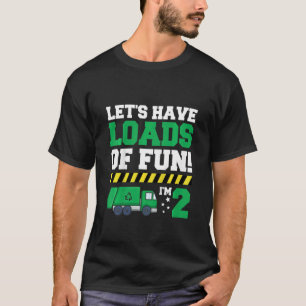 Kids Garbour Truck Angebot für einen 2-jährigen Ge T-Shirt