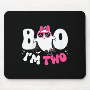 Kids Ghost Boo Ich bin das zweite Geburtstagskind Mousepad