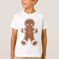Kid's Gingerbread Boy T - Shirt
