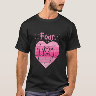 Kids Girl Tochter Herzchen Liebe bester Freund 4. T-Shirt