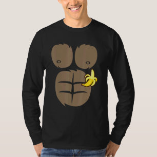 Kids Gorilla Brust Bauch Affe Ape Muskel Gorilla T-Shirt