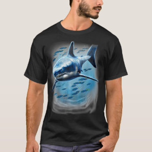 Kids Great White Shark Tshirt Jugend Hai Shirts