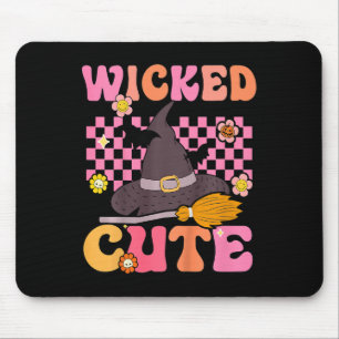 Kids Groovy Wicked Niedlich HexenHalloween Kostüm Mousepad