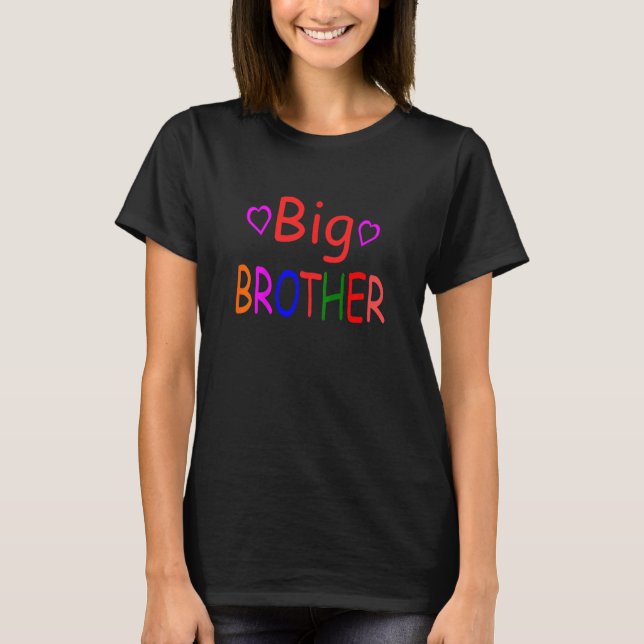 Kids Große Bruderankündigung Grossbruder Shirt (Vorderseite)