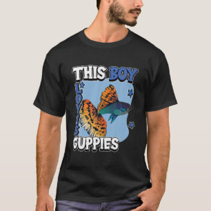 Kids Guppy Zitat Fisch Aquarium Eigentümer dieser T-Shirt