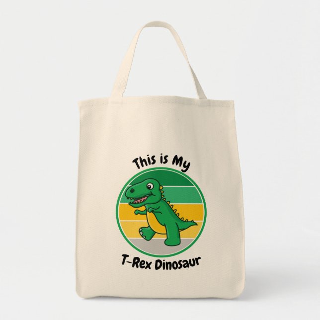 Kids Halloween Dinosaur Das ist mein T-Rex Dinosau Tragetasche (Vorne)