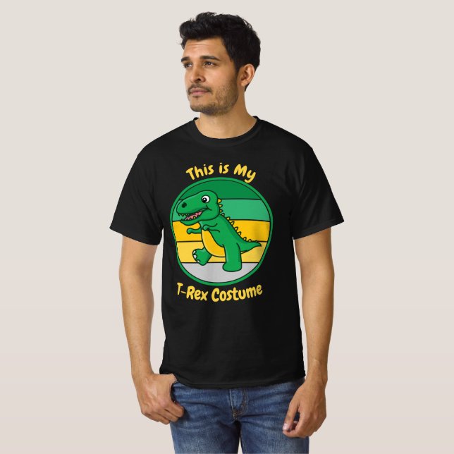 Kids Halloween Dinosaur Das ist mein T-Rex-Kostüm T-Shirt (Vorne ganz)