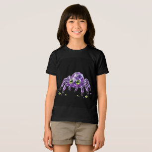 Kids Halloween Kristall-Spinne T-Shirt Tri-Blend Shirt