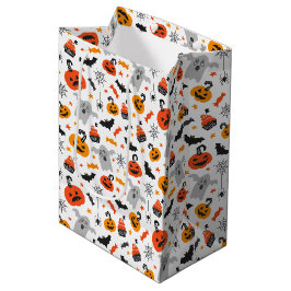 Kids Halloween-Party Ghosts Spiders Candy Pumpkins Mittlere Geschenktüte